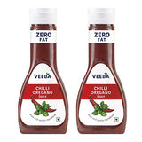 Veeba Chilli Oregano Sauce, 350g - Pack of 2
