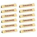 TOBLERONE SWISS MILK CHOCOLATE WITH HONEY AND ALMOND NOUGAT 12 X 100 G BARS
