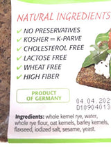 German Three Grain Bread Delba Famous Feldkamp Toast 2 Pack 16.75 oz Kosher Product of Germany