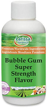 Bubble Gum Super Strength Flavor (4 oz, ZIN: 527561) - 3 Pack