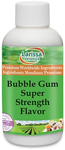 Bubble Gum Super Strength Flavor (4 oz, ZIN: 527561) - 3 Pack