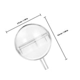 SHOWERORO 100pcs Lidded for Valentine's Day Chocolate Bouquet Elegant Flower Holder Design for Candy Bouquets and Gifting Clear Case for Fresh and