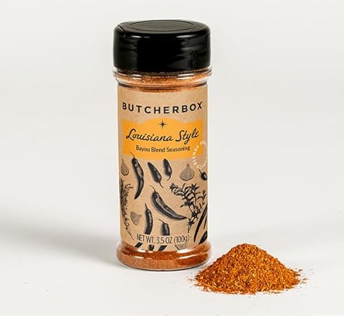 ButcherBox Cajun Style Bayou Blend Seasoning, Premium Quality Blends, 3.5 oz
