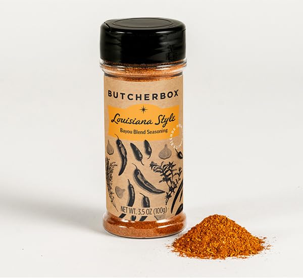 ButcherBox Cajun Style Bayou Blend Seasoning, Premium Quality Blends, 3.5 oz