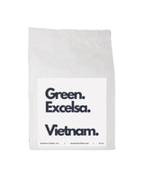 Excelsa Coffee - Vietnam Green Coffee Beans, Unroasted, 5 lbs | Rare Species, Home Roasting, Bright Fruity Flavor, Low Caffeine