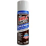Horsepower Bull Shot Glass & Mirror Cleaner, As Seen On TV, No-Drip Foaming Glass Cleaner for Mirrors, Windows & TV Screens, Made in USA