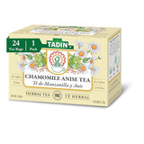 Tadin Tea, Manzanilla & Anis Chamomile With Anisse Tea, 24 Count Tea Bags