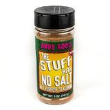 Andy Roo's Cajun Creole The Stuff With No Salt - All Purpose Seasoning, 5 Ounce Shaker