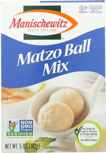 Manischewitz Matzo Ball Mix, 5-ounce boxes., (Pack of 3) by Manischewitz