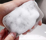 5 Pcs Heavy Duty Scrub Sponges,Dual-Sided Dishwashing Sponge for Kitchen,Multi-Use Deep Cleaning Scrub Sponge (Grey White)