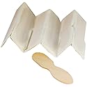 Perfectware 3" Plain Taster Spoons Paper Wrapped Individually Box of 1,000ct.