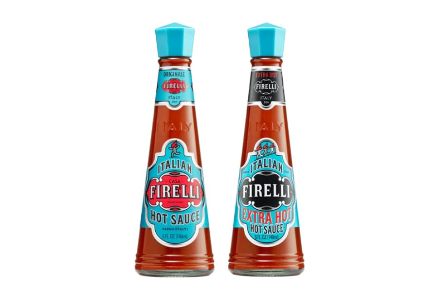 CASA FIRELLI Original Hot/Extra Hot Combo - 5oz Bottle (Pack of 2)