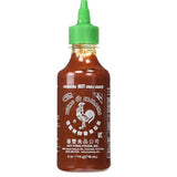 The Original Huy Fong Sriracha, 9 OZ Rooster Sriracha Chili Sauce, Spicy Flavor Hot Sauce W/Chili Pepper, Low Carb Classic Cook Sriracha Chili Paste