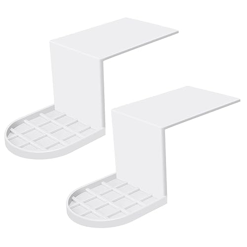 CeFurisy Laundry Detergent Holder, 2 Pack Tray Dispenser Detergent Cup Holder Drip Catcher Fit for Fabric Softener Liquid to Keep for Laundry Room