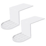 CeFurisy Laundry Detergent Holder, 2 Pack Tray Dispenser Detergent Cup Holder Drip Catcher Fit for Fabric Softener Liquid to Keep for Laundry Room