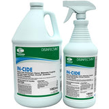 Theochem In-Cide Hospital Grade Disinfectant Spray - EPA Registered Cleaner Kills 99.9% MRSA, H1N1 - Home Office Clinic - Fresh Scent - 1 Gallon +