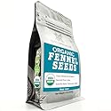 Spice Profile | USDA Organic Fennel Seeds (Whole) | Resealable 4oz Pouch | Saunf | Perfect for Cooking, Teas, Smoothies & Lattes | Sweet & Aromatic
