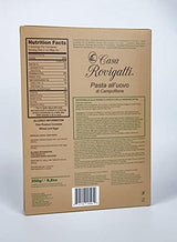 Pappardelle Egg Gourmet Pasta (Pack of 4) - Italian Gourmet Pasta From the Region of Di Campofilone - Imported Gourmet Italian Egg Pasta - 8.8 ounces