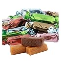 Nuts To You Assorted Toffees Foil Wrapped | Each Candy Individually Foil Wrapped | The assortment includes vanilla, chocolate, strawberry, rum