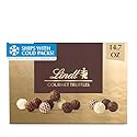 Lindt Gourmet Truffles Chocolate Candy Truffles, Assorted Chocolate Truffles, Great For Gift Giving, 14.7 oz. Gift Box