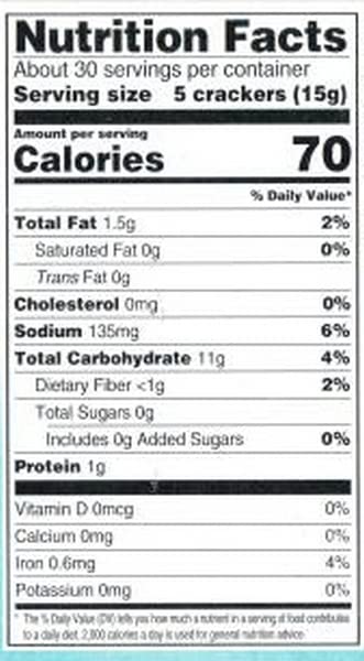 Savoritz Original Saltine Crackers 16oz 454g (Two Boxes)