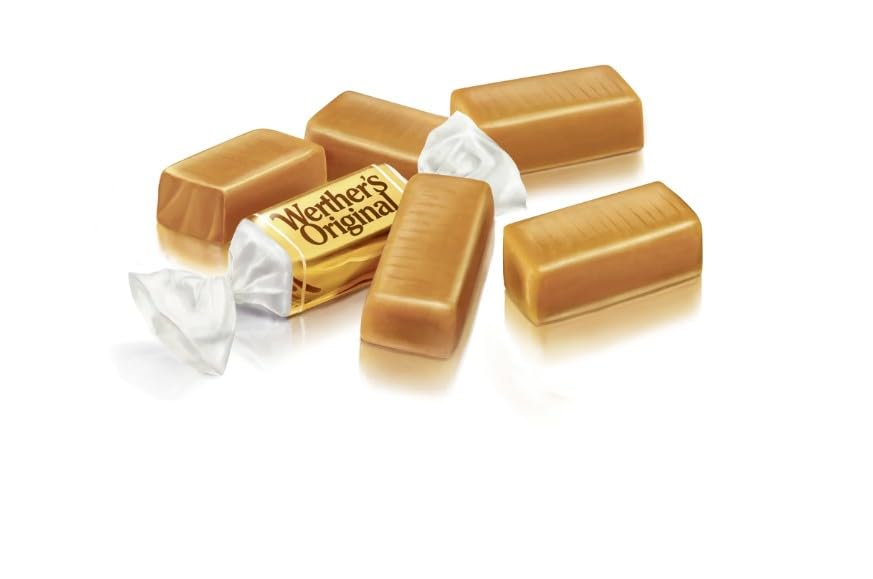Storck Werther's Original Chewy Caramels, 10.8 ounces (Pack of 2).