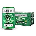 Fever-Tree Ginger Ale - Premium Mixer for Cocktails and Mocktails, 5.1 fl oz Cans, Pack of 8 - Naturally Sourced, Non-GMO