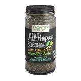 Frontier Co-op All-Purpose Seasoning, Onion, Parsley, Basil, Lemon Peel, Thyme, Garlic and other Aromatic Spices, Salt Free, Kosher | 1.2 Ounce (Pack