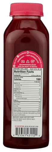 Natalies Orchid Island Juice Orange Beet Juice, 12 Fl oz