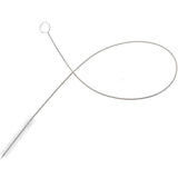 2 Pcs Cleaning Brush Bristle Tip 3/8” by 32” Inch Long - Flexible Cleaner Tool for Clean Keg, Feeding Tube, Line Tube Hose