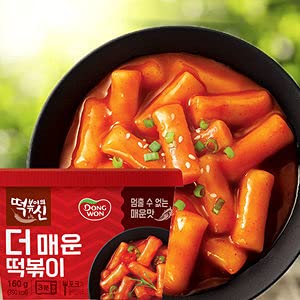 Dong Won God of Topokki Bowl Cheese Hot& Spicy Sweet & Spicy (120g/each) (3 Combo, 1)