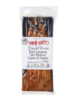 Tiberino Italian One-Pot Meal - Black Spaghetti w/Squid Ink, Capers and Paprika