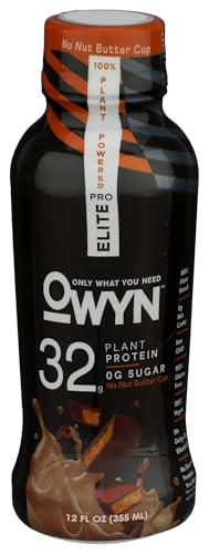 Owyn No Nut Butter Cup Pro Elite Plant Protein Shake, 12 FZ