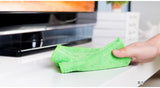 Belflower Family Products LLC Microfiber Cleaning Cloths, 12 Multi-Color Pack, Reusable, Lint-Free, for Kitchen, Car, Glass and Electronics
