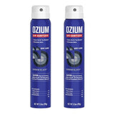 Ozium 3.5 Oz. Air Sanitizer & Odor Eliminator for Homes, Cars, Offices and More, Carbon Black Scent, 2 Pack