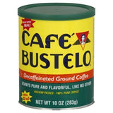 Cafe Bustelo Coffee Decaffeinated 10oz Can 5 Pack