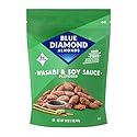 Blue Diamond Almonds Wasabi & Soy Sauce Flavored Snack Nuts, 16 Oz Resealable Bag (Pack of 1)