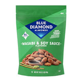 Blue Diamond Almonds Wasabi & Soy Sauce Flavored Snack Nuts, 16 Oz Resealable Bag (Pack of 1)