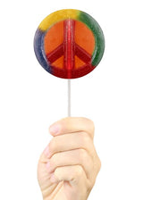Giant Gummy Peace Sign on a stick, 3 Ounce
