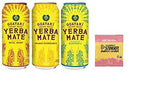 Guayaki Variety Pack - Revel Berry, Orange Exuberence, Bluephoria (Pack of 12) and Stinger Pink Lemonade Chews