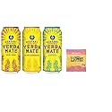 Guayaki Variety Pack - Revel Berry, Orange Exuberence, Bluephoria (Pack of 12) and Stinger Pink Lemonade Chews
