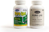 ComStar Pure Lye | 1 lb, 99% Pure Sodium Hydroxide | Eco-Friendly, Industrial Strength, Drain Opener | Safe on Fixtures | Static-Free, Unique Beads