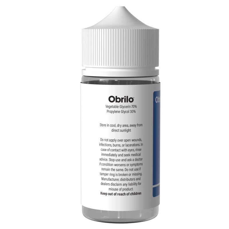 Obrilo 100 mL (3.3 oz.) x 2 Bottles 70/30 Blend Vegetable Glycerin (VG) & Propylene Glycol (PG), Pure USP Kosher, Food Grade, DIY