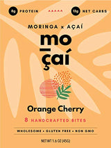 Healthy Snack Pack | Moringa & Açaí | Set of 3 | Organic Ingredients | High Protein | Low Sugar | Low Carbs | Gluten Free | Energy Bites