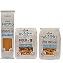 Rummo Gluten Free Pasta Variety Pack - Spaghetti Noodles, Fusilli, Penne Rigate, Made with Rice & Corn, Pasta from Italy - 16 Ounce (Pack of 3)