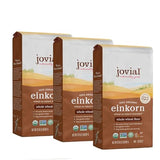 Jovial Organic Einkorn Whole Wheat Flour - Bread Baking Flour for Sourdough, High Protein, Non-GMO, Organic Pizza & Pasta Flour, European Italian