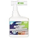 Moldex® Instant Outdoor Cleaner with Bleach and Hose End, 64 oz - Fast Acting Spray for Mold and Mildew Stains on Siding, Decks, Fences and Exterior