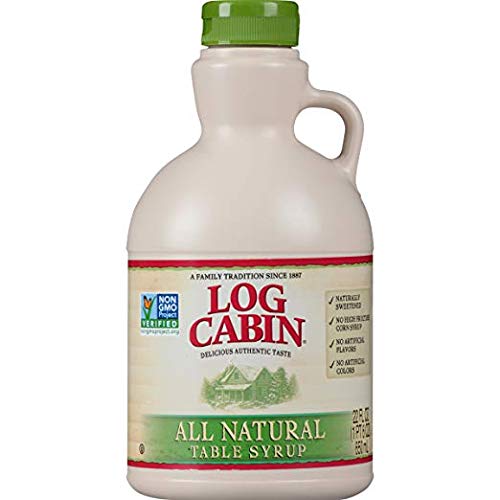 Log Cabin All Natural Table Syrup, 22 Oz (Pack of 2)