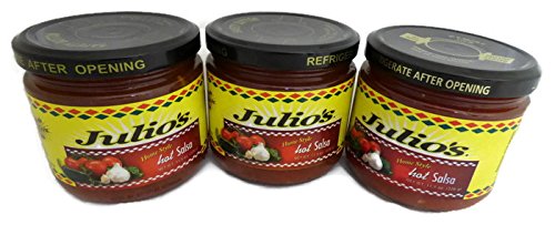 Julio's Home Style Hot Salsa 11.5 Oz (Pack of 3)