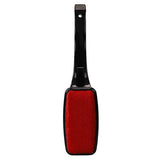 Lint Remover for Pet Hair by Home Basics: Swiveling Lint Brushes for Clothes and Furniture | Plastic Garment Brush (Red)